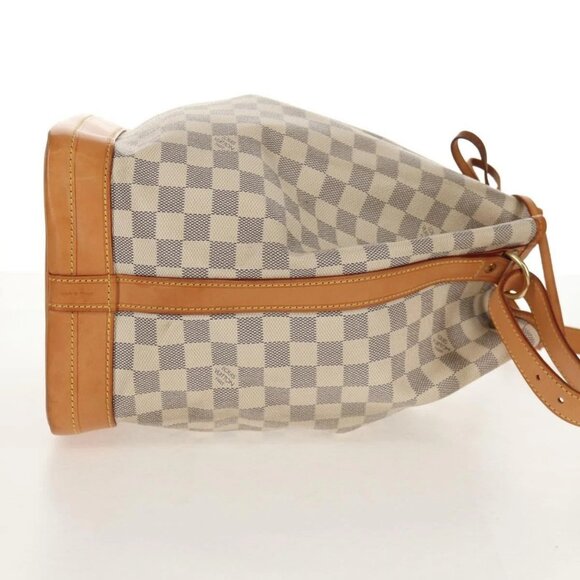 LOUIS VUITTON Damier Azur Noe Shoulder Bag N42222 LV Auth 138518V - Picture 6 of 16